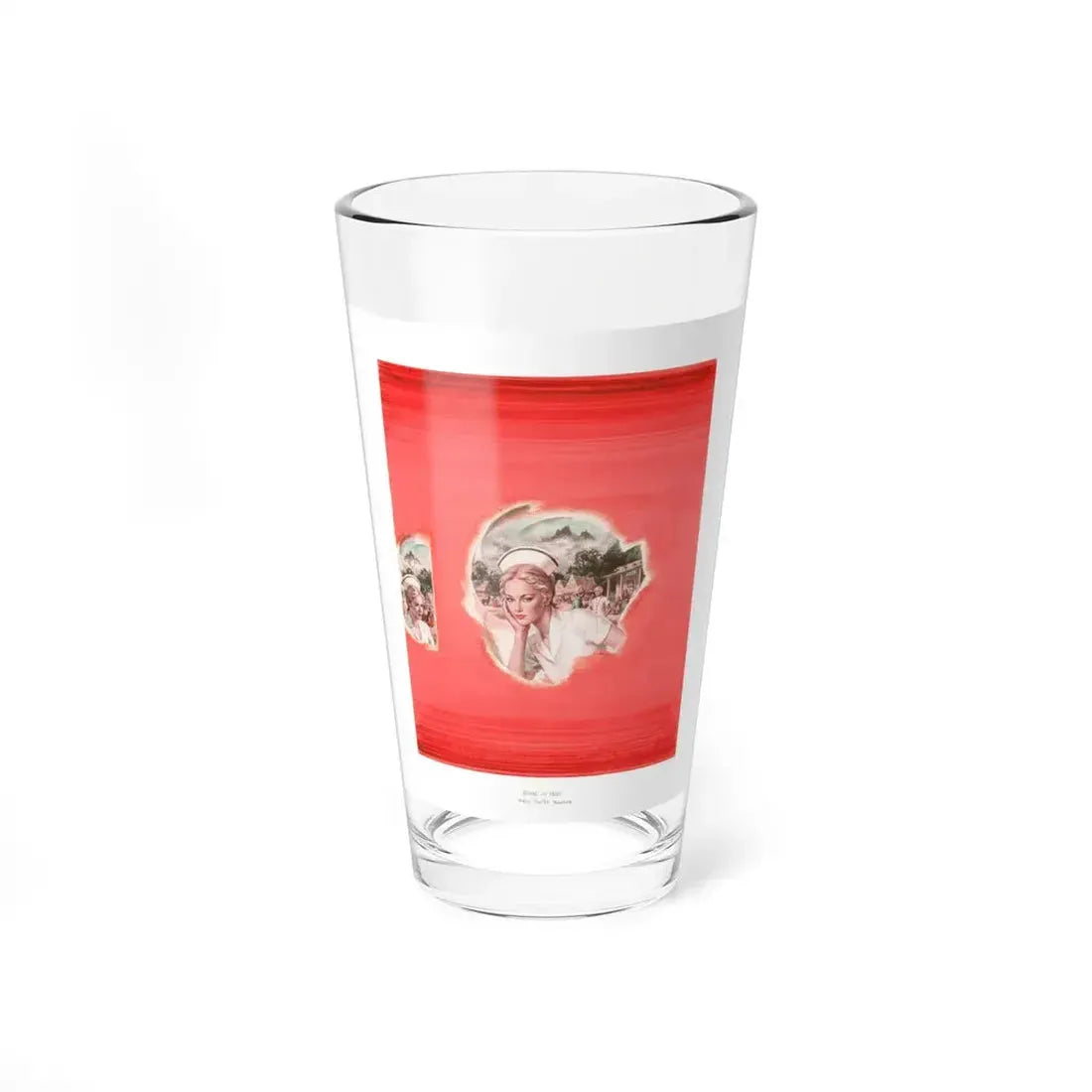 Nurse in Peru (Avalon Books, 1981) - Pint Glass 16oz 16oz - Go Mug Yourself