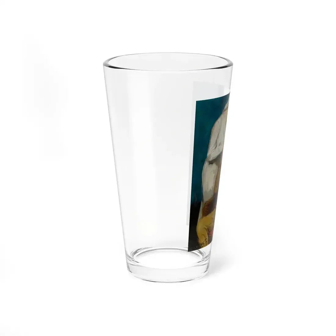 Nurse Lighting a Pipe (Magazine Illustration) Pint Glass 16oz - Go Mug Yourself