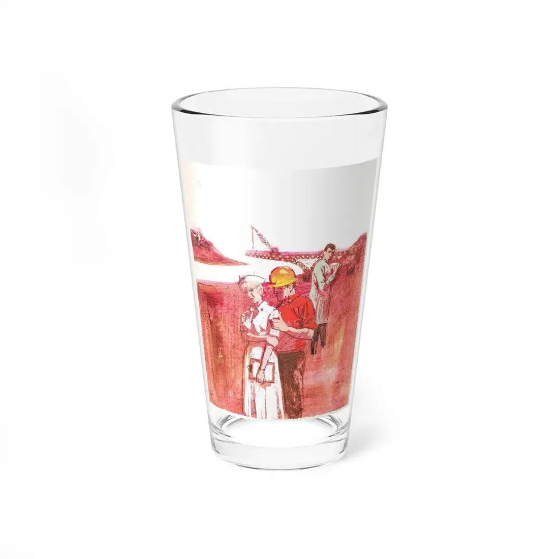 Nurse Romance Paperback Series Original Preliminary Cover 1 (Ace Books, c. 1960s) - Pint Glass 16oz 16oz - Go Mug Yourself