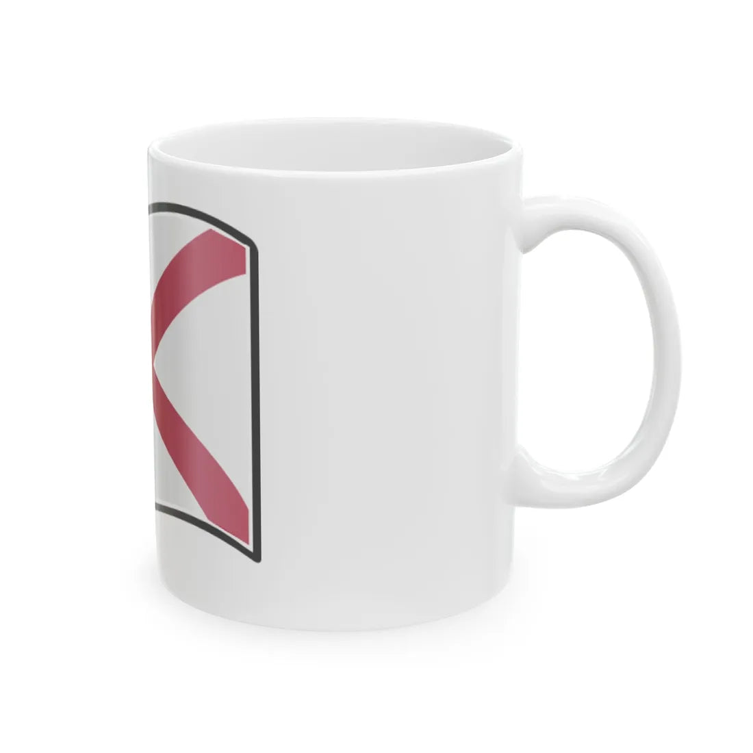 Nuvola Alabama flag (United States) White Coffee Mug - Go Mug Yourself