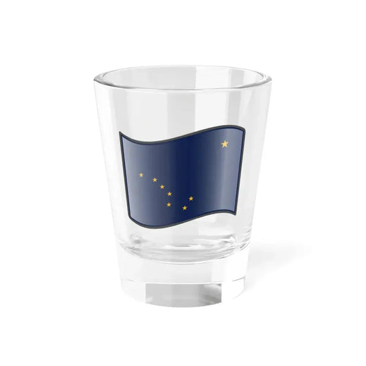 Nuvola Alaska flag (United States) Shot Glass 1.5oz 1.5oz - Go Mug Yourself