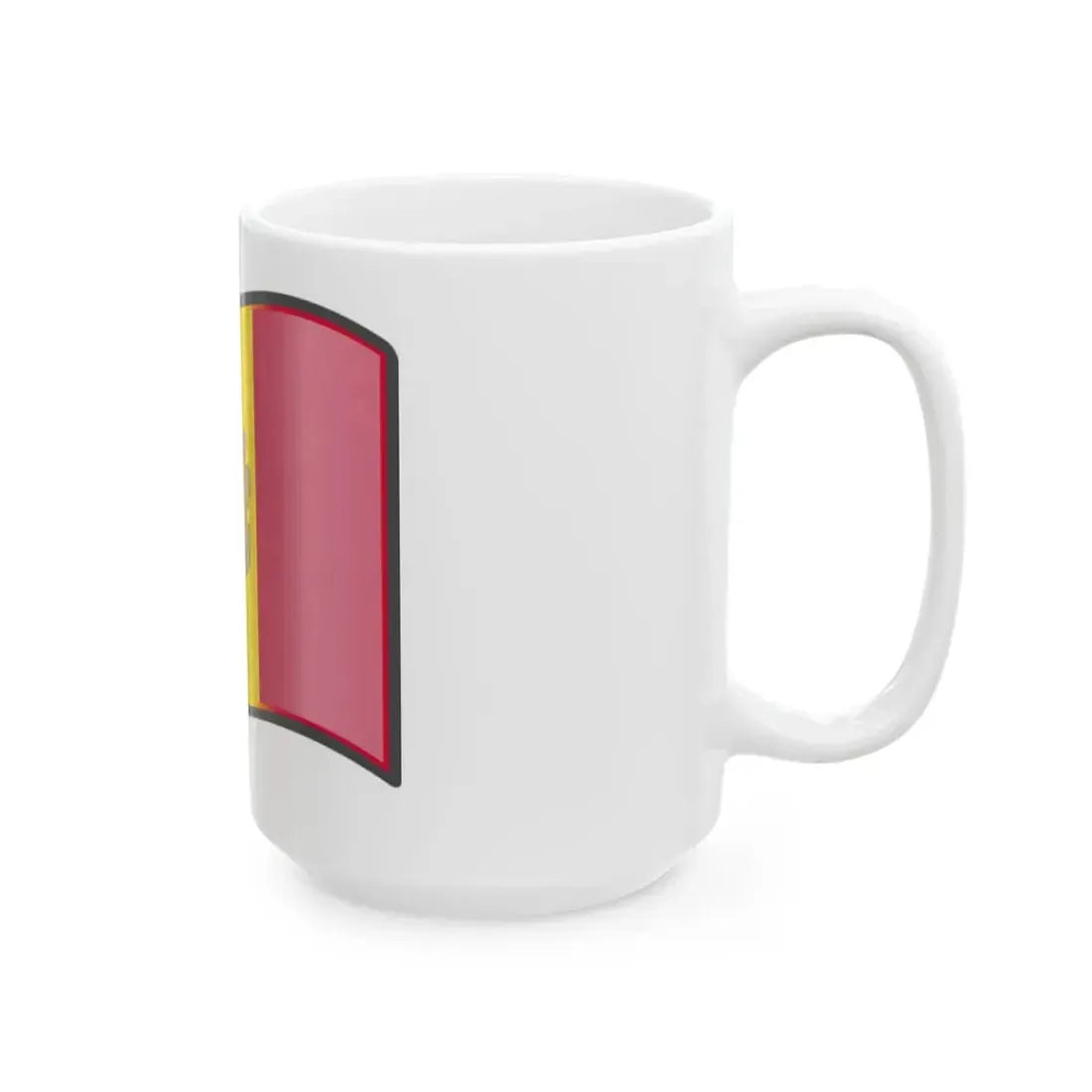 Nuvola Andorran flag (Andorra) White Coffee Mug - Go Mug Yourself