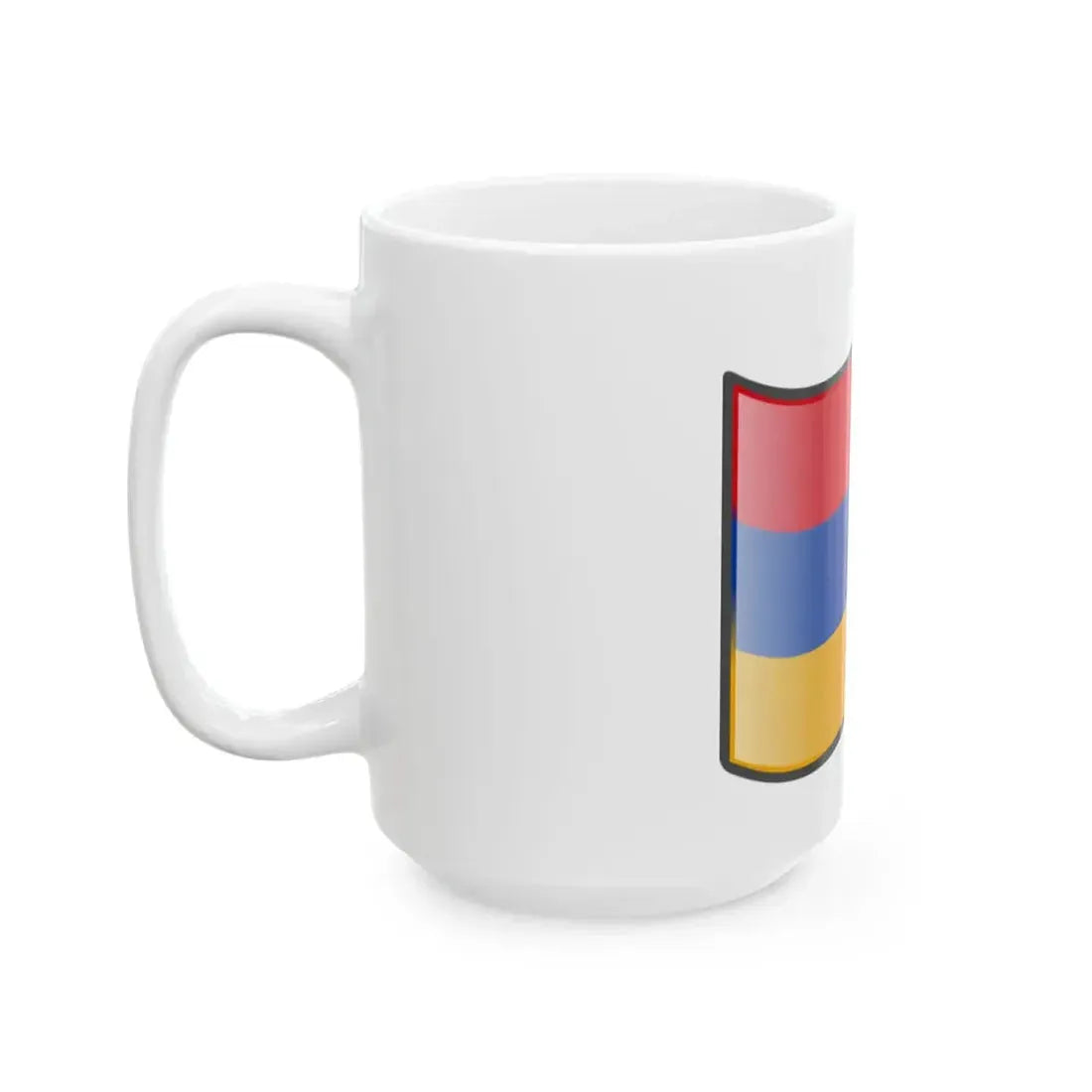 Nuvola Armenian flag (Armenia) White Coffee Mug - Go Mug Yourself