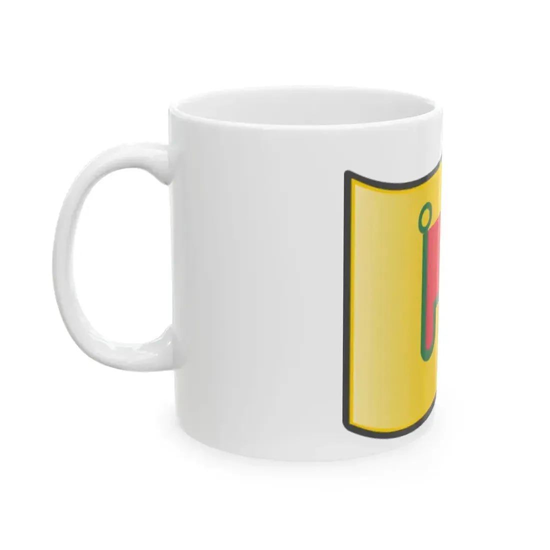 Nuvola Auvergne flag (France) White Coffee Mug - Go Mug Yourself