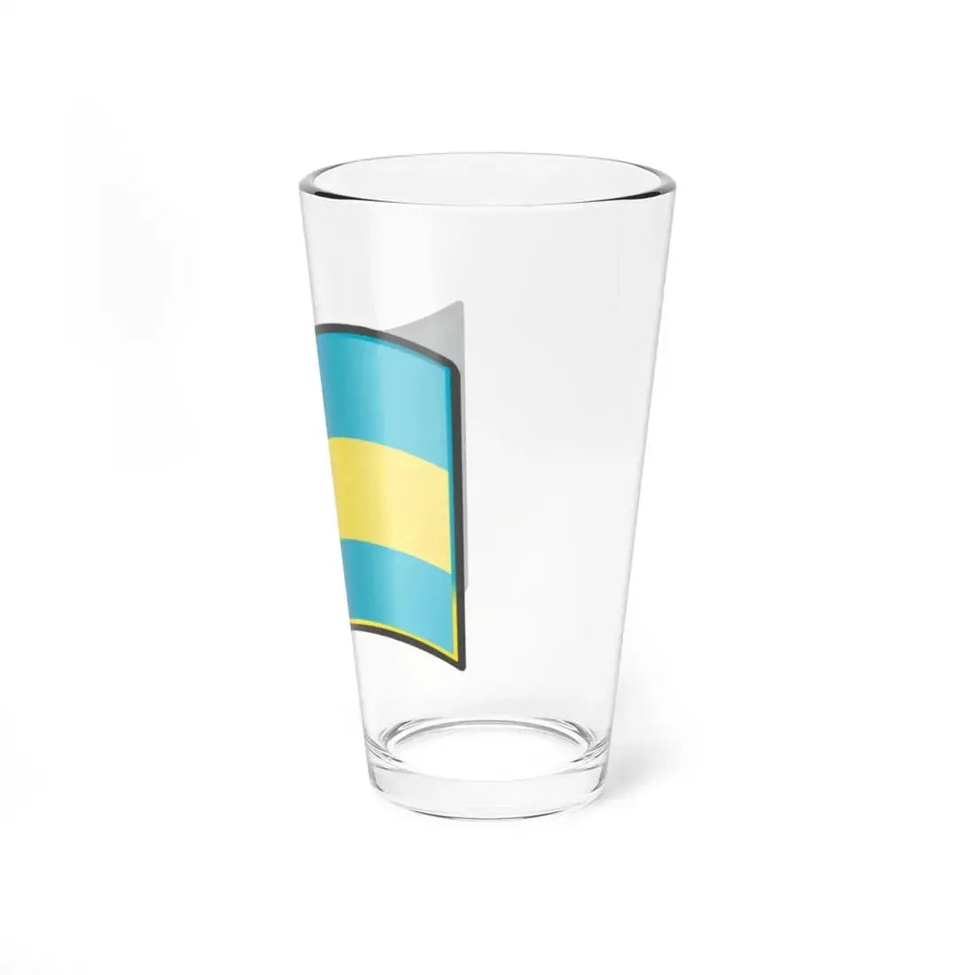 Nuvola Bahamas flag (Bahamas) Pint Glass 16oz - Go Mug Yourself