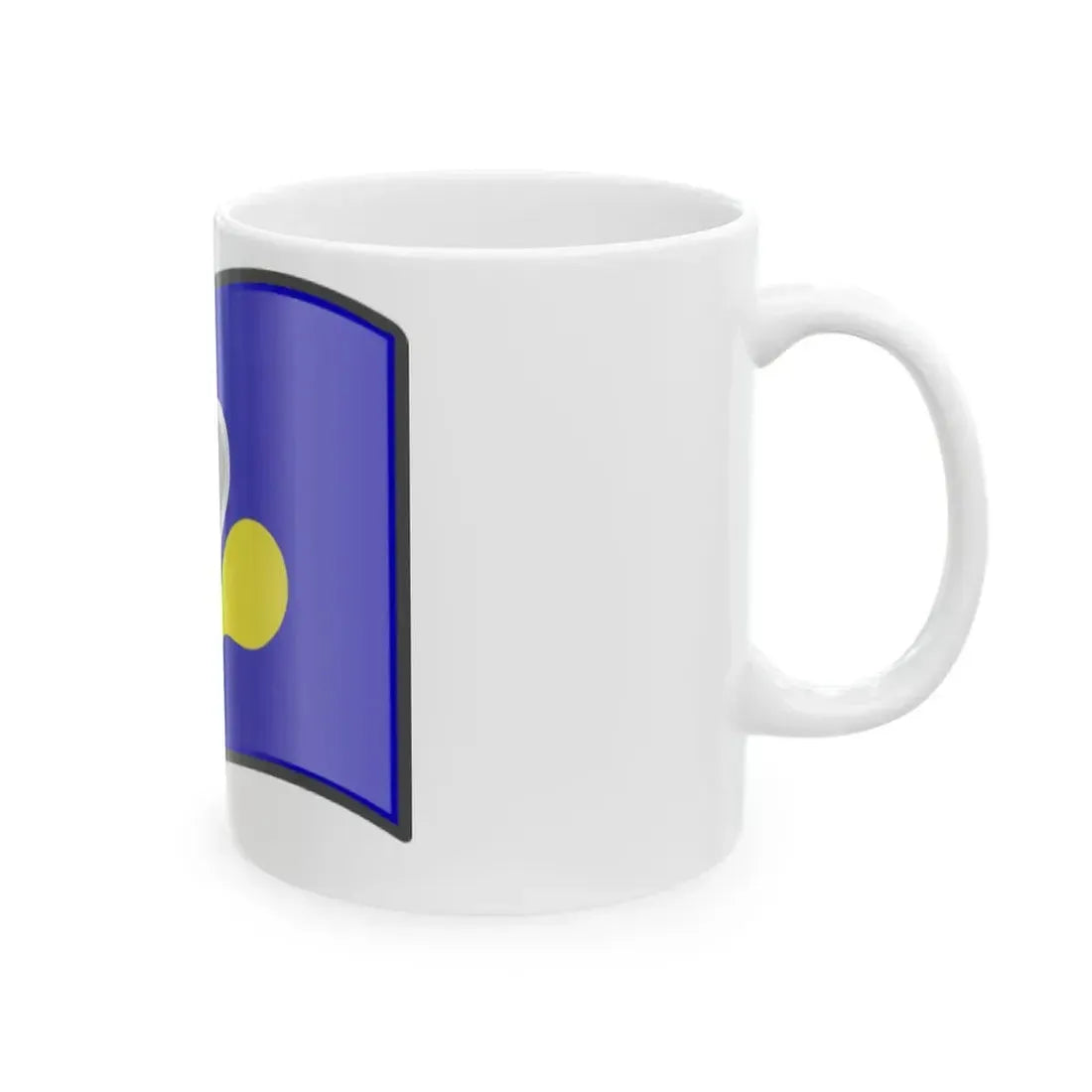 Nuvola Brussels flag (Belgium) White Coffee Mug - Go Mug Yourself