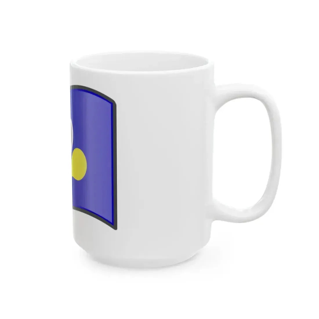 Nuvola Brussels flag (Belgium) White Coffee Mug - Go Mug Yourself
