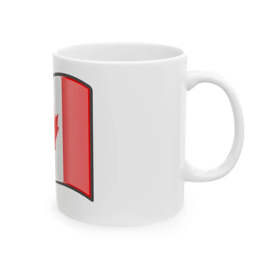 Nuvola Canada flag (Canada) White Coffee Mug - Go Mug Yourself