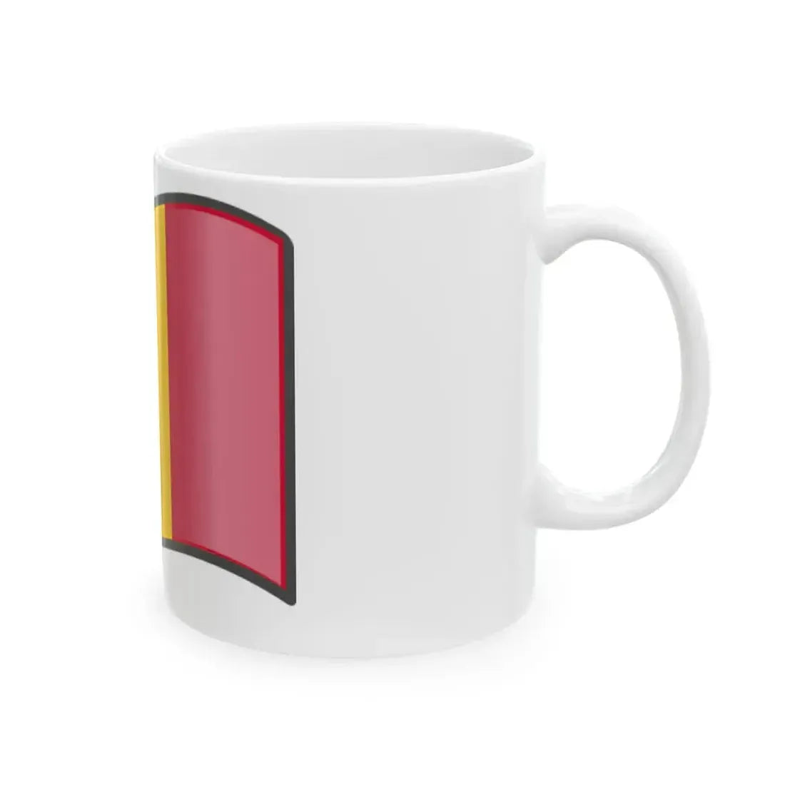 Nuvola Chadian flag (Chad) White Coffee Mug - Go Mug Yourself