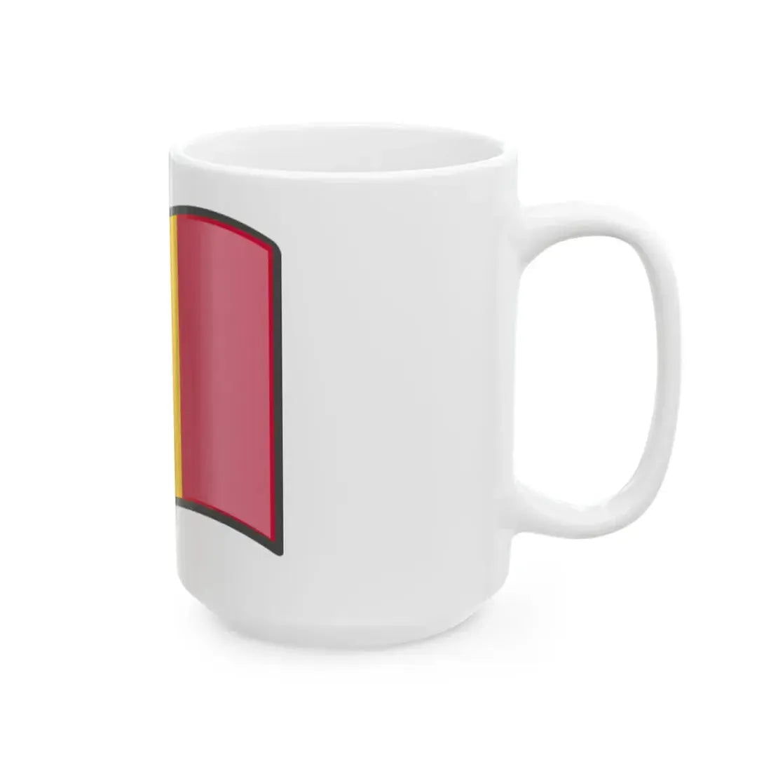 Nuvola Chadian flag (Chad) White Coffee Mug - Go Mug Yourself