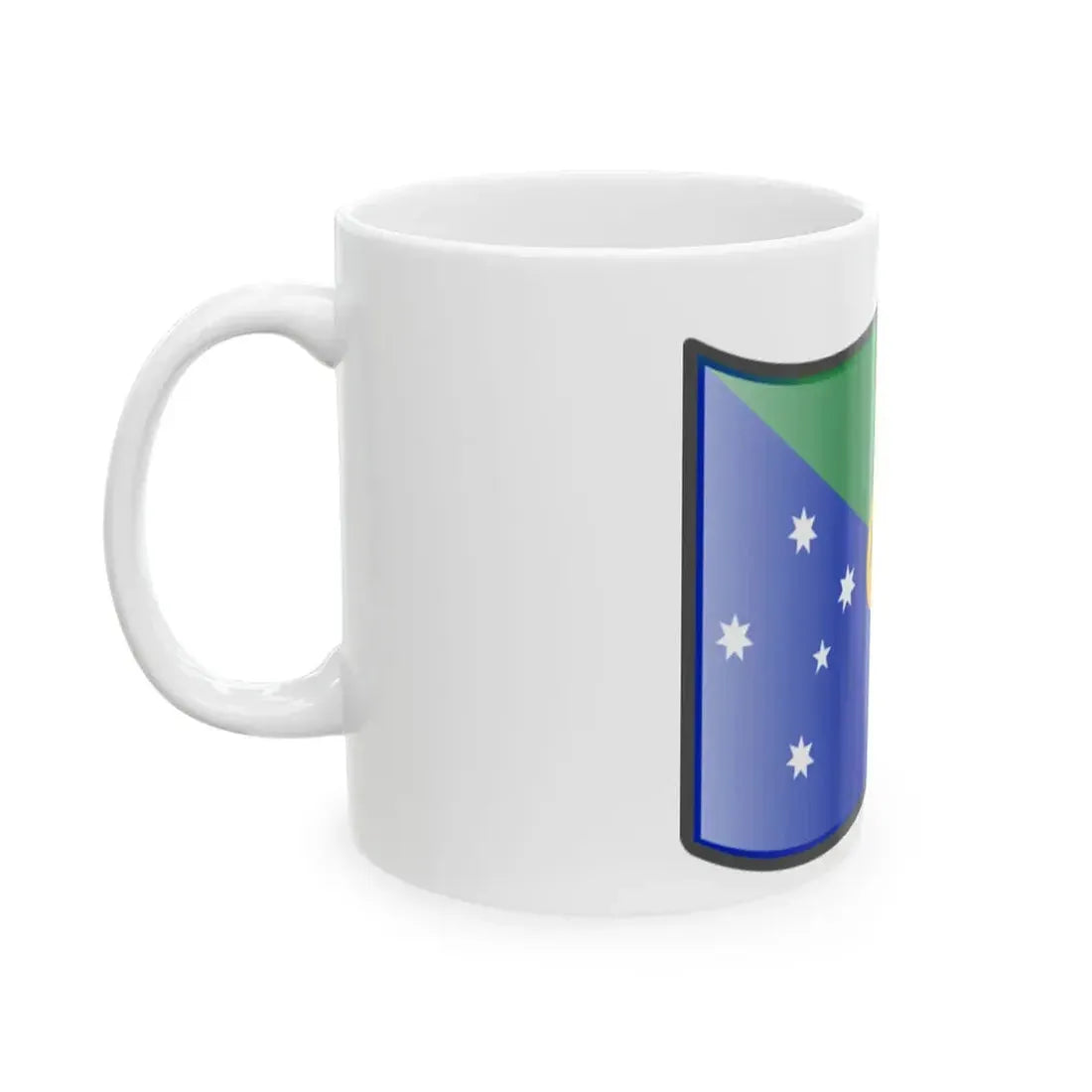 Nuvola Christmas flag (Australia) White Coffee Mug - Go Mug Yourself