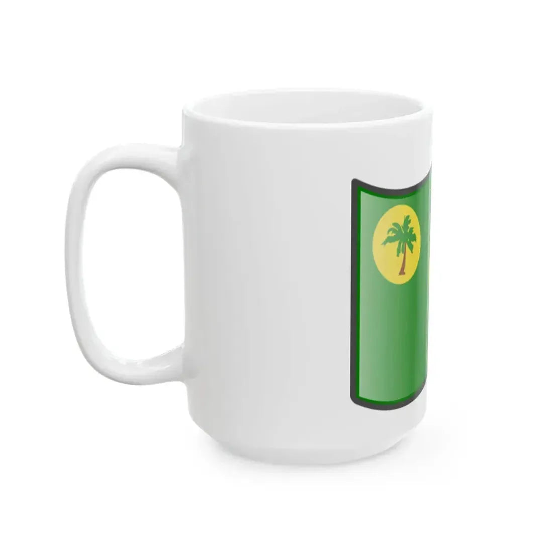 Nuvola Cocos flag (Australia) White Coffee Mug - Go Mug Yourself