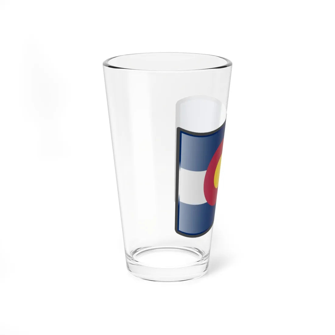 Nuvola Colorado flag (United States) Pint Glass 16oz - Go Mug Yourself