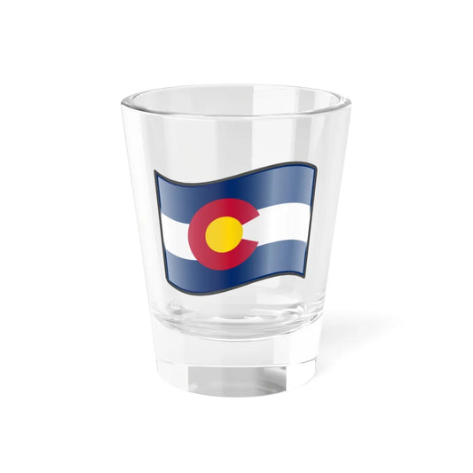 Nuvola Colorado flag (United States) Shot Glass 1.5oz 1.5oz - Go Mug Yourself