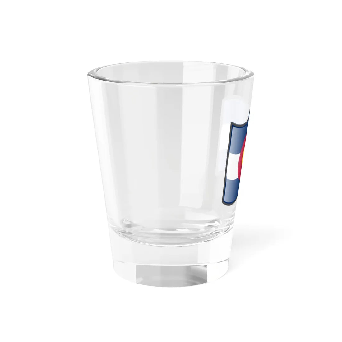 Nuvola Colorado flag (United States) Shot Glass 1.5oz - Go Mug Yourself