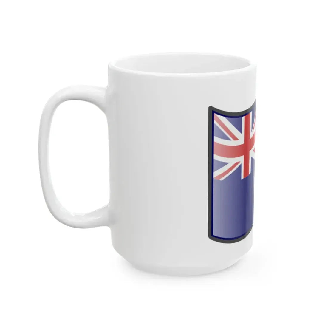 Nuvola Cook flag (New Zealand) White Coffee Mug - Go Mug Yourself