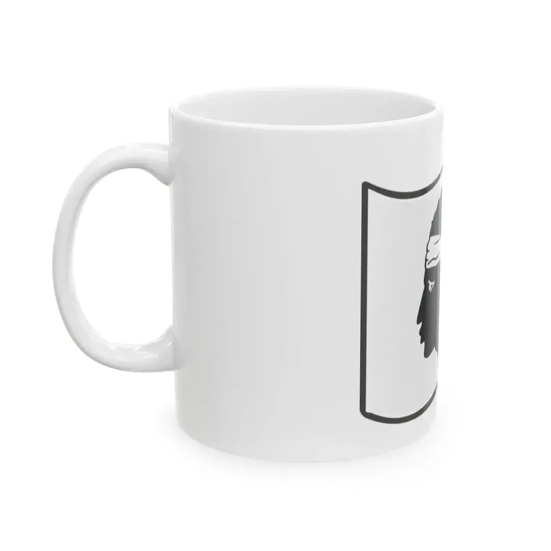 Nuvola Corsica flag (France) White Coffee Mug - Go Mug Yourself
