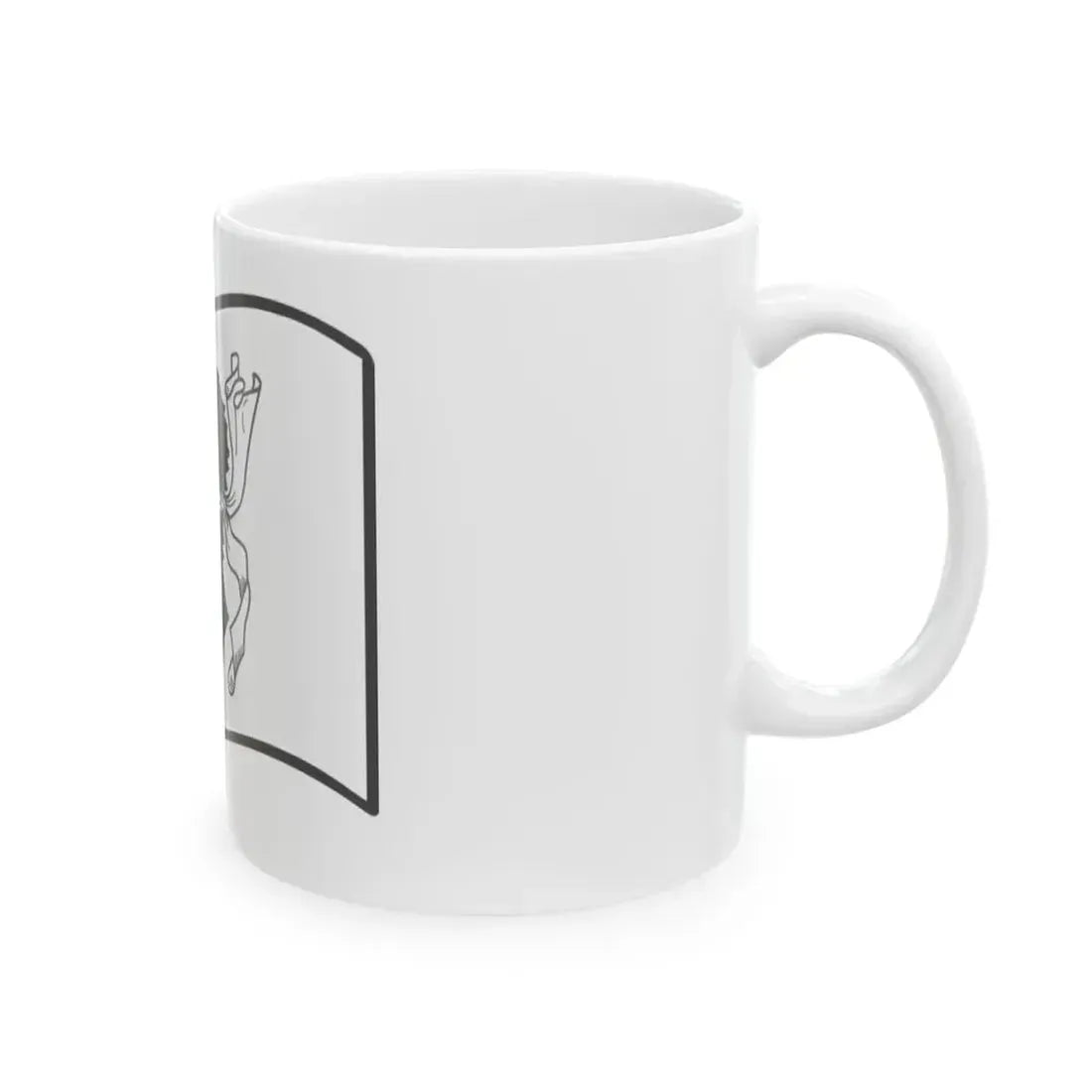 Nuvola Corsica flag (France) White Coffee Mug - Go Mug Yourself