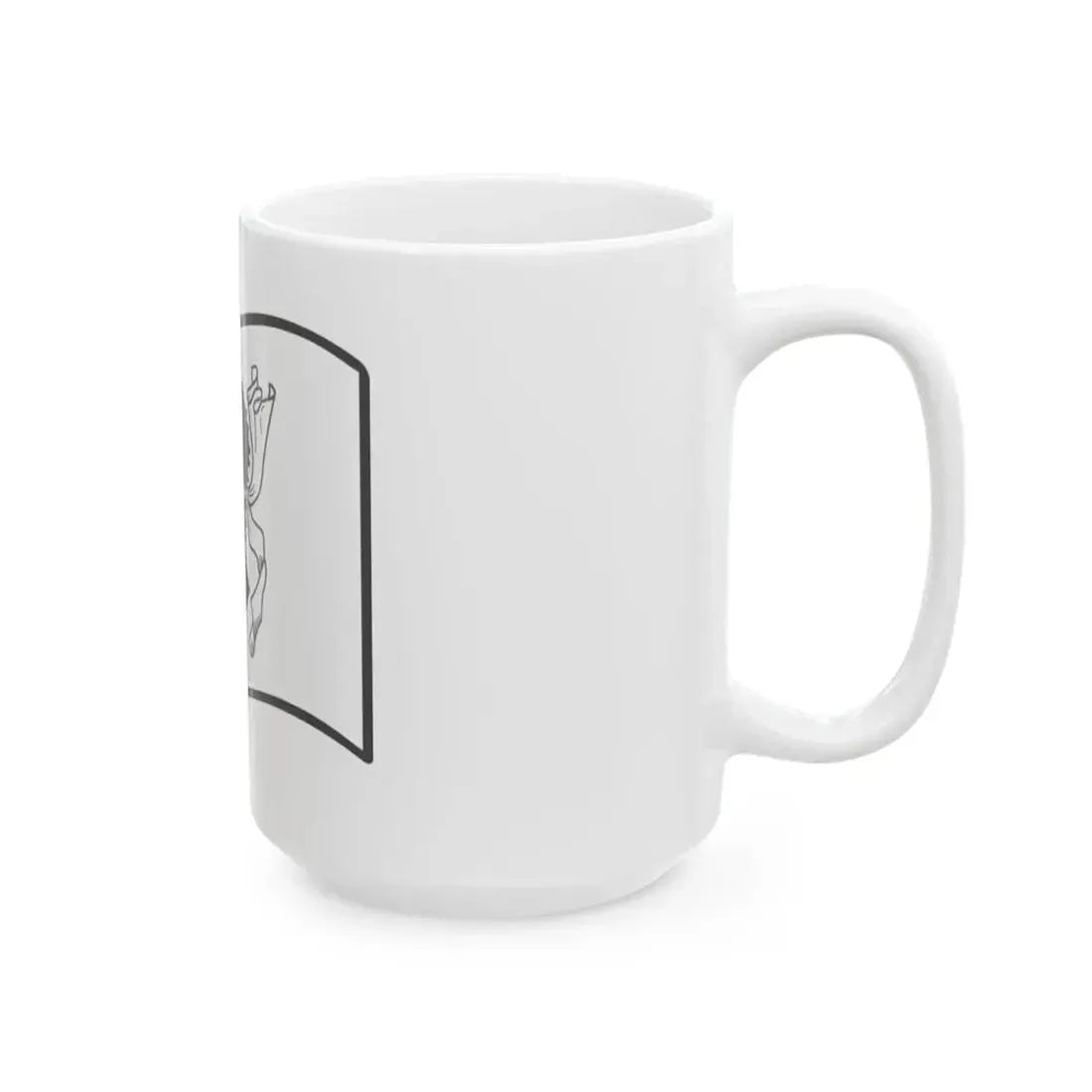 Nuvola Corsica flag (France) White Coffee Mug - Go Mug Yourself