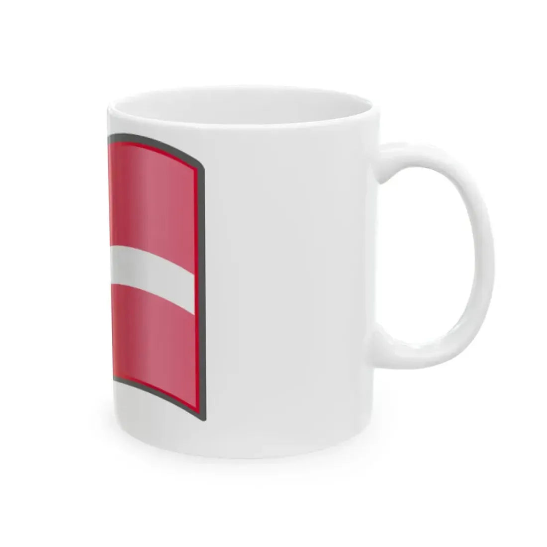 Nuvola Danish flag (Denmark) White Coffee Mug - Go Mug Yourself
