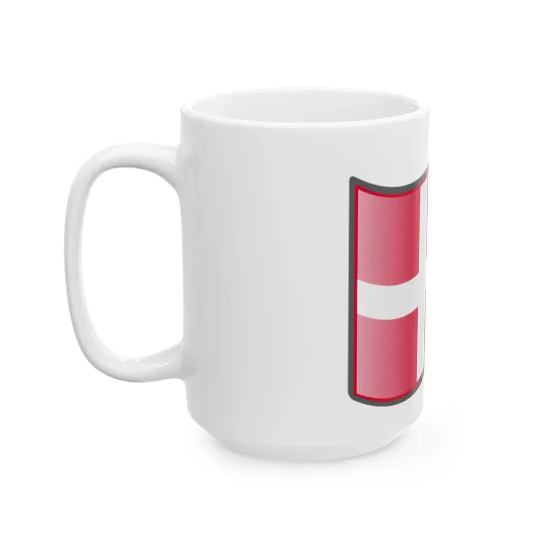 Nuvola Danish flag (Denmark) White Coffee Mug - Go Mug Yourself