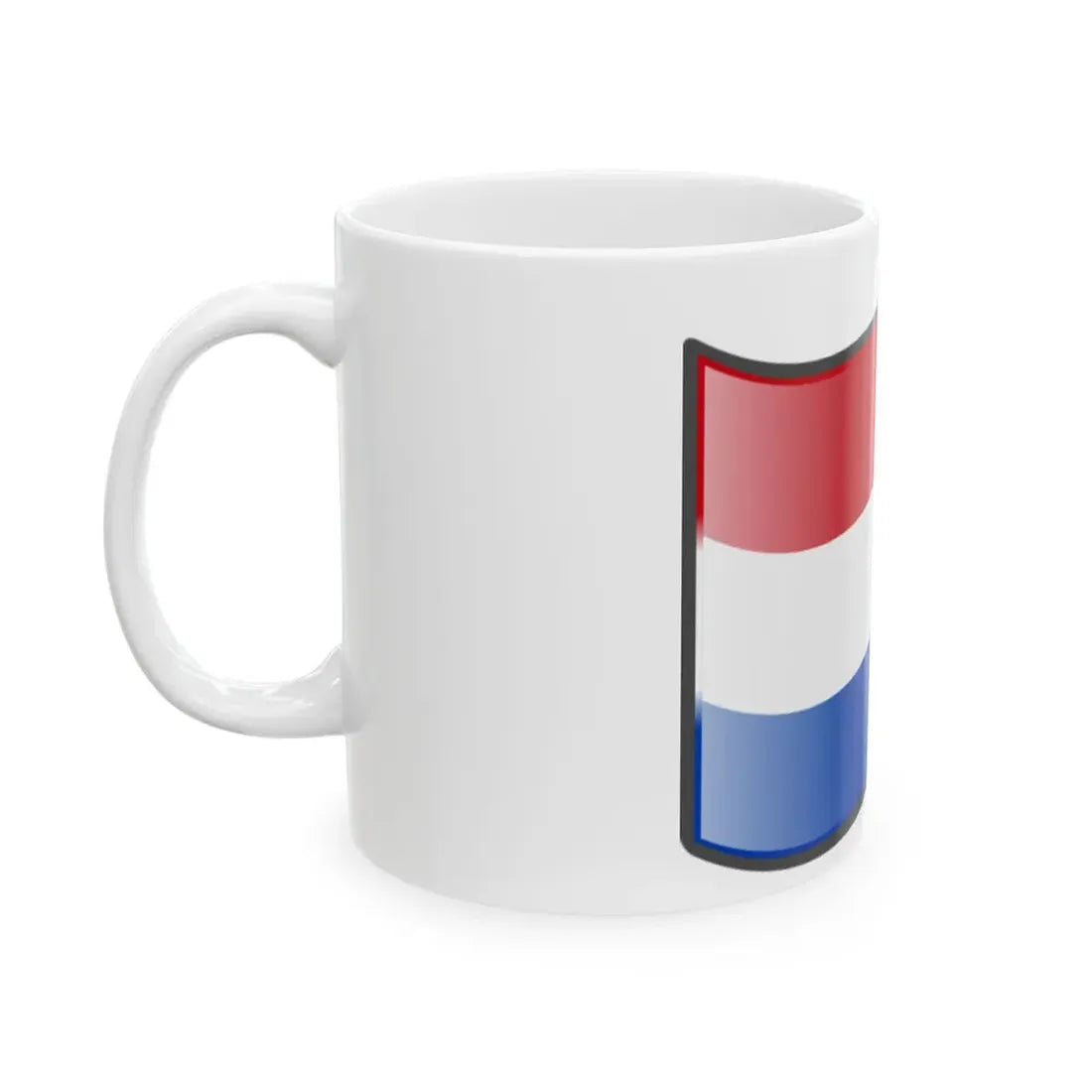 Nuvola Dutch flag (Netherlands) White Coffee Mug - Go Mug Yourself