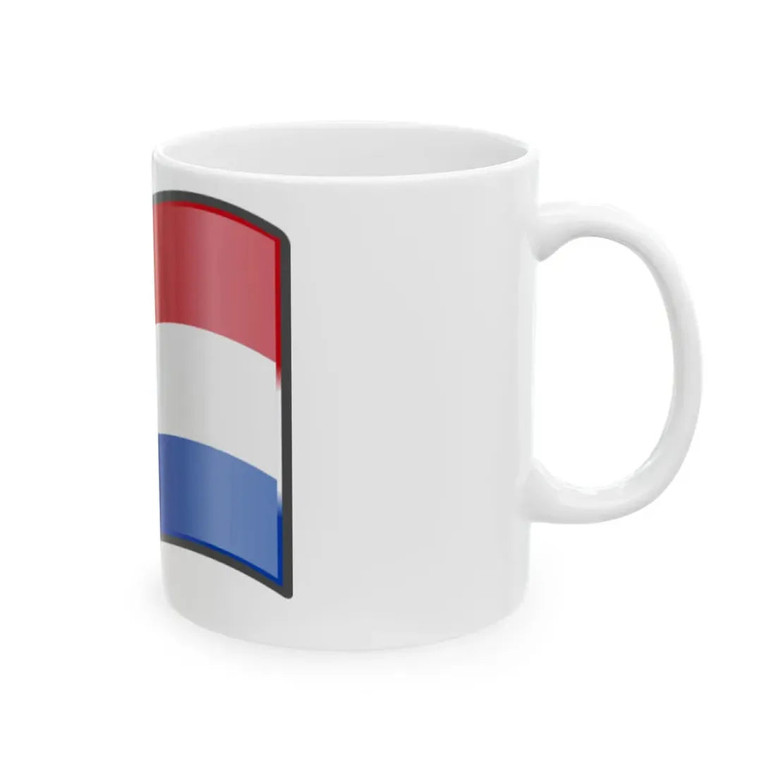 Nuvola Dutch flag (Netherlands) White Coffee Mug - Go Mug Yourself