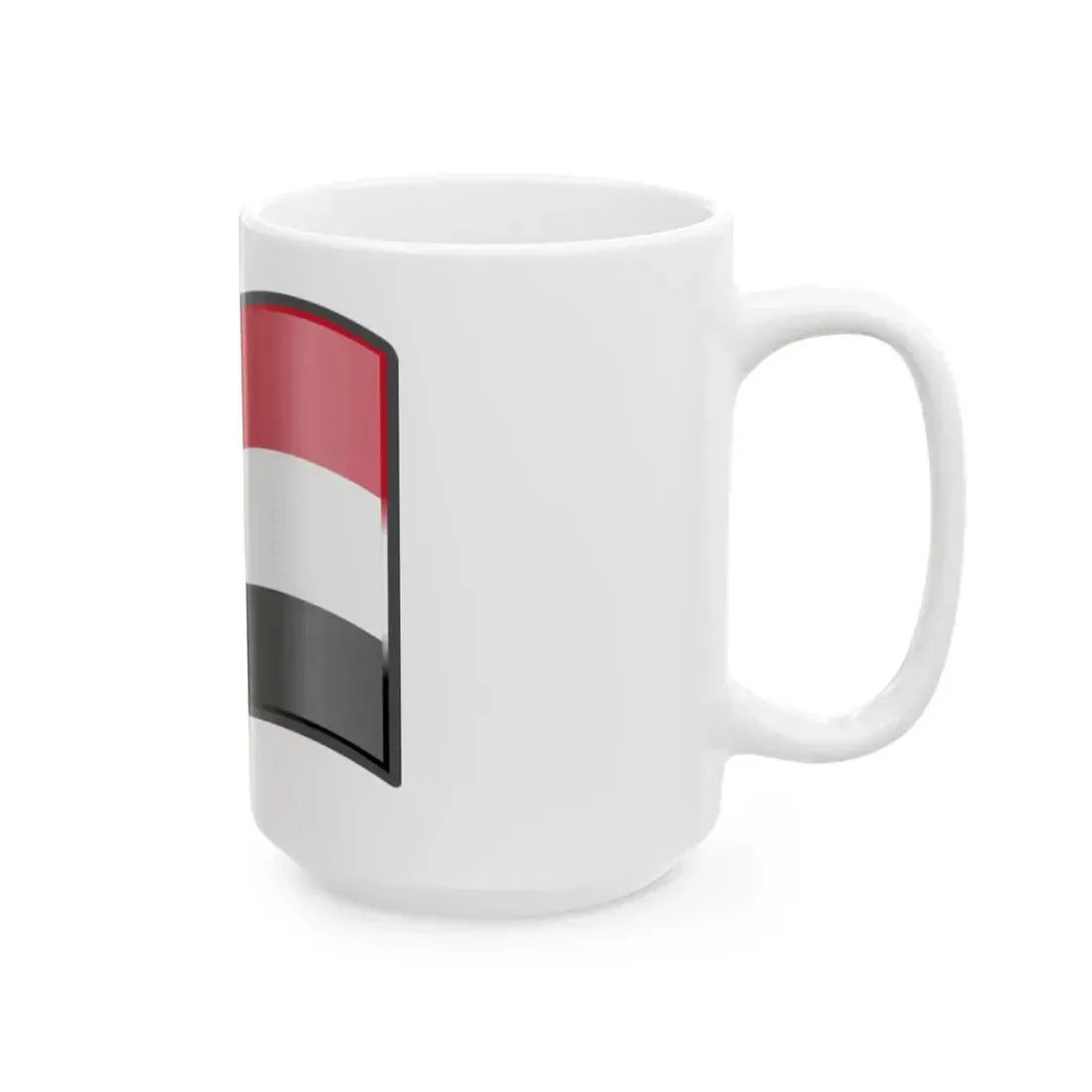 Nuvola Egyptian flag (Egypt) White Coffee Mug - Go Mug Yourself