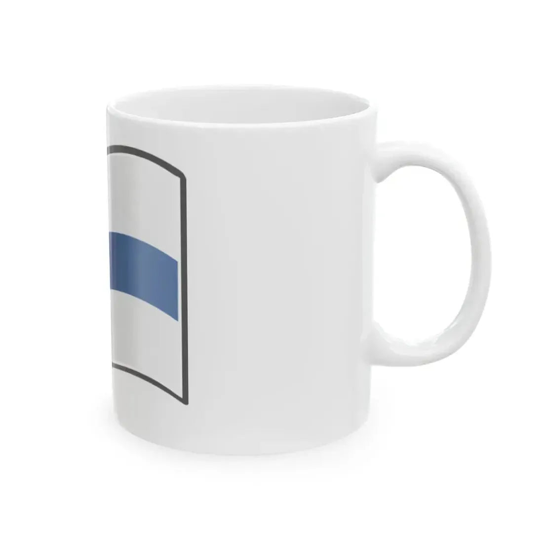 Nuvola Finnish flag (Finland) White Coffee Mug - Go Mug Yourself
