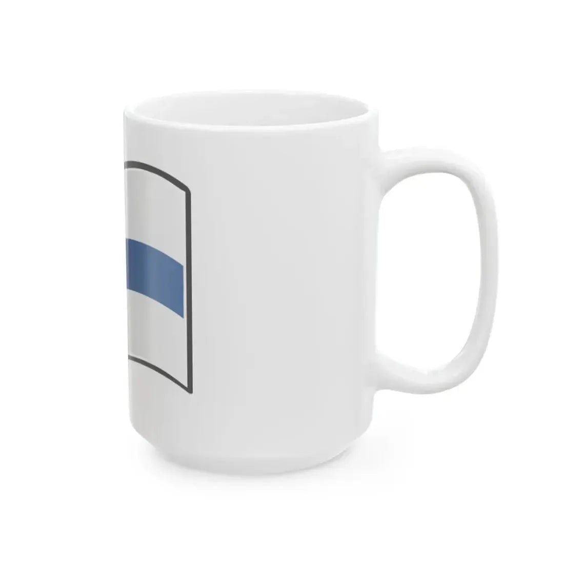 Nuvola Finnish flag (Finland) White Coffee Mug - Go Mug Yourself