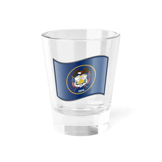 Nuvola flag of Utah (United States) Shot Glass 1.5oz 1.5oz - Go Mug Yourself