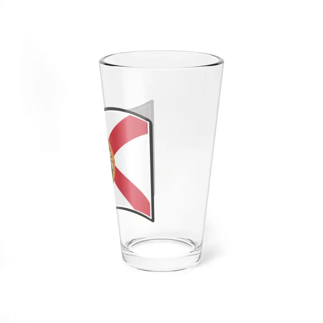 Nuvola Florida flag (United States) Pint Glass 16oz - Go Mug Yourself