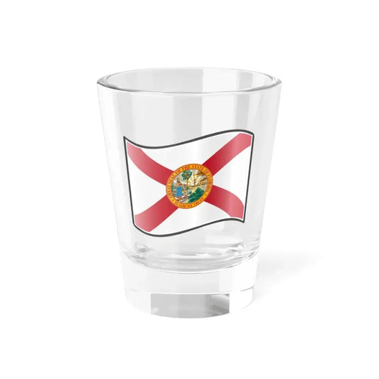 Nuvola Florida flag (United States) Shot Glass 1.5oz 1.5oz - Go Mug Yourself