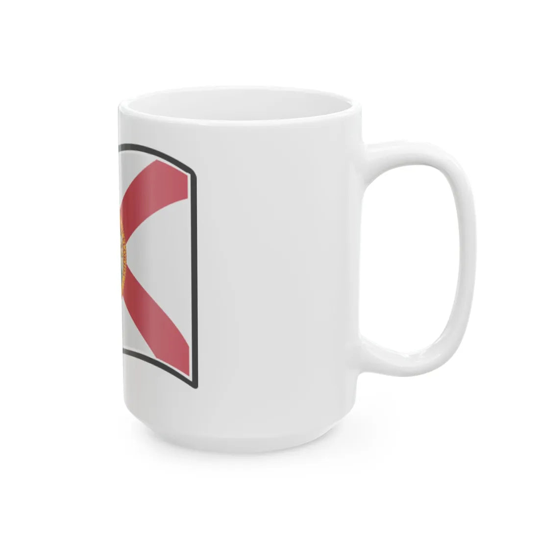Nuvola Florida flag (United States) White Coffee Mug - Go Mug Yourself