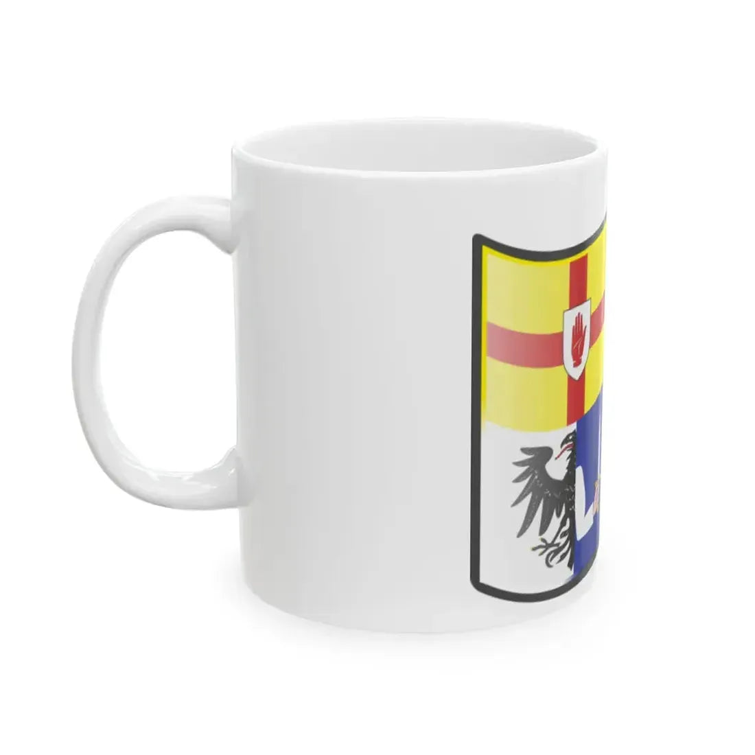 Nuvola Four Provinces flag (Ireland) White Coffee Mug - Go Mug Yourself