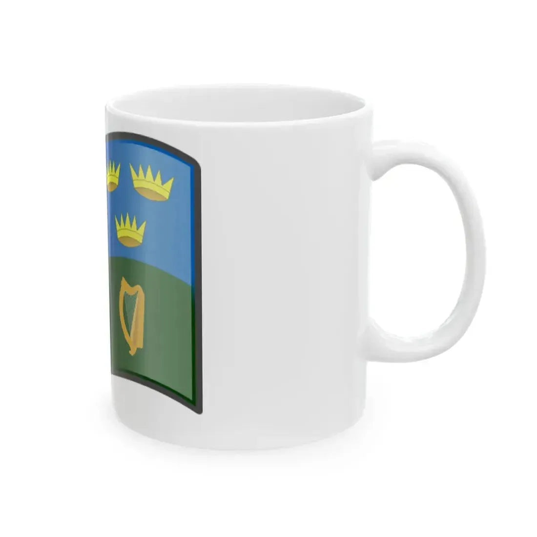 Nuvola Four Provinces flag (Ireland) White Coffee Mug - Go Mug Yourself