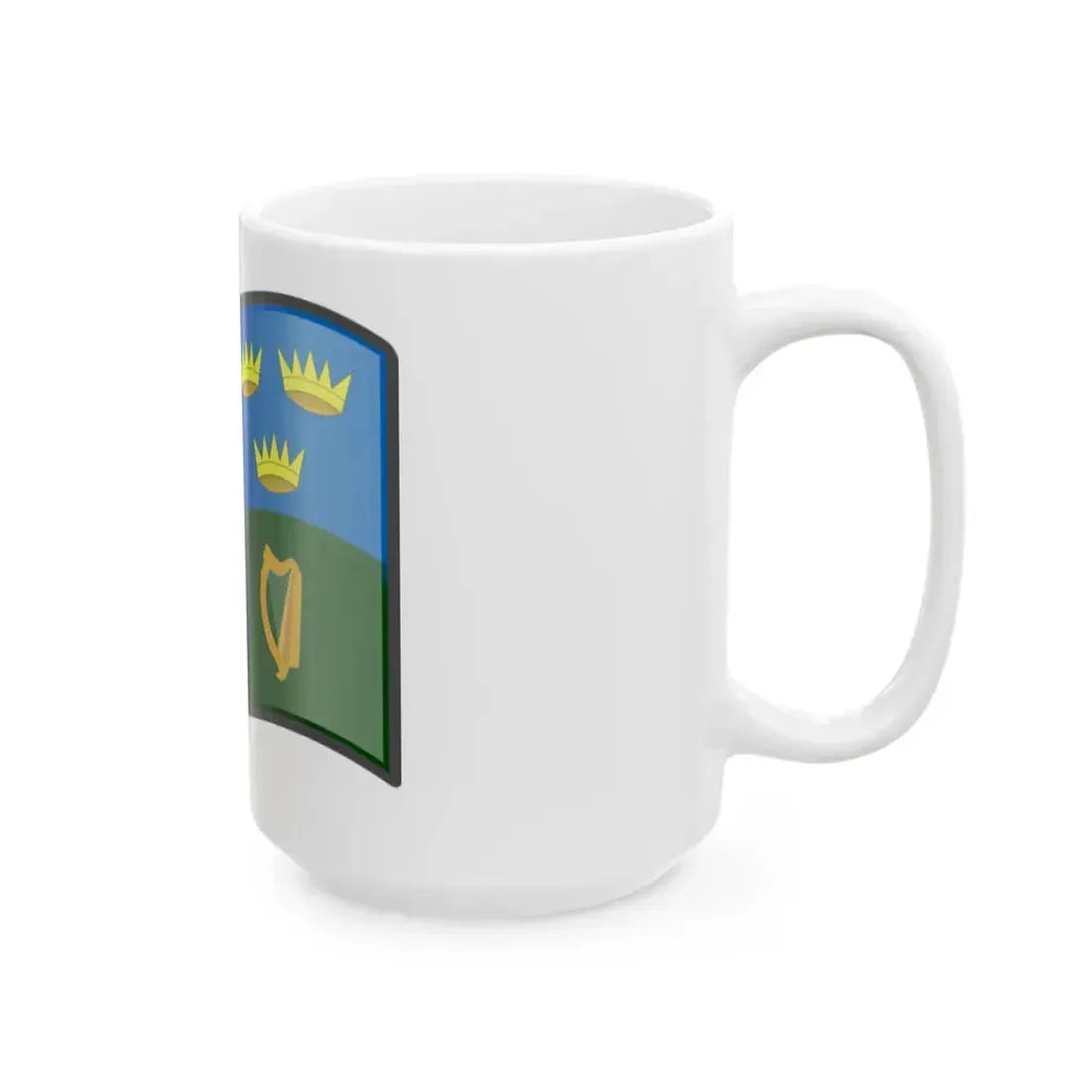 Nuvola Four Provinces flag (Ireland) White Coffee Mug - Go Mug Yourself