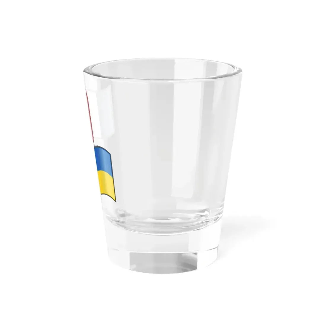 Nuvola France Ukraine flags (France) Shot Glass 1.5oz - Go Mug Yourself