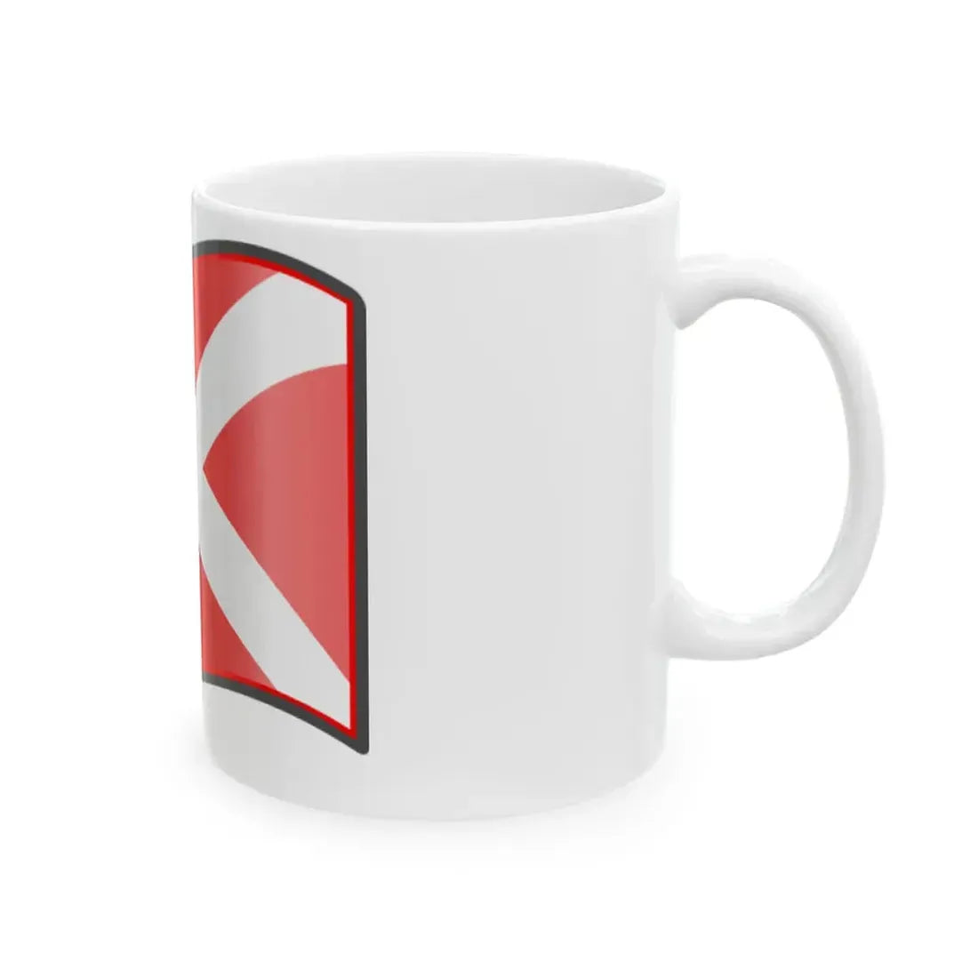 Nuvola Gascony flag (France) White Coffee Mug - Go Mug Yourself