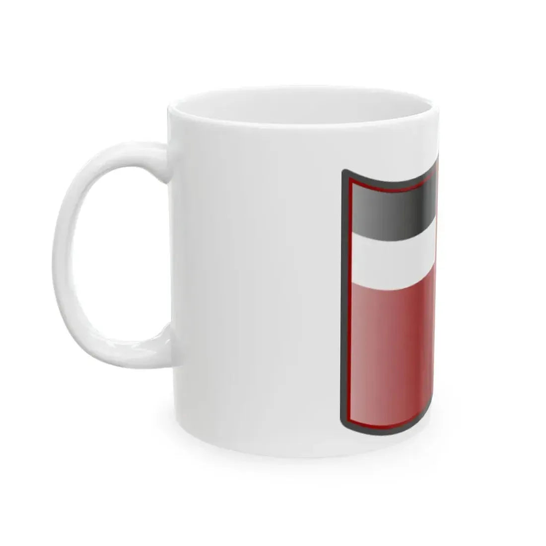 Nuvola Georgia flag 1990 (Georgia) White Coffee Mug - Go Mug Yourself
