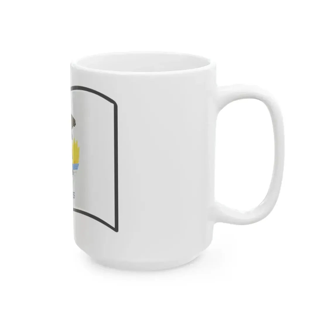 Nuvola Illinois flag (United States) White Coffee Mug - Go Mug Yourself