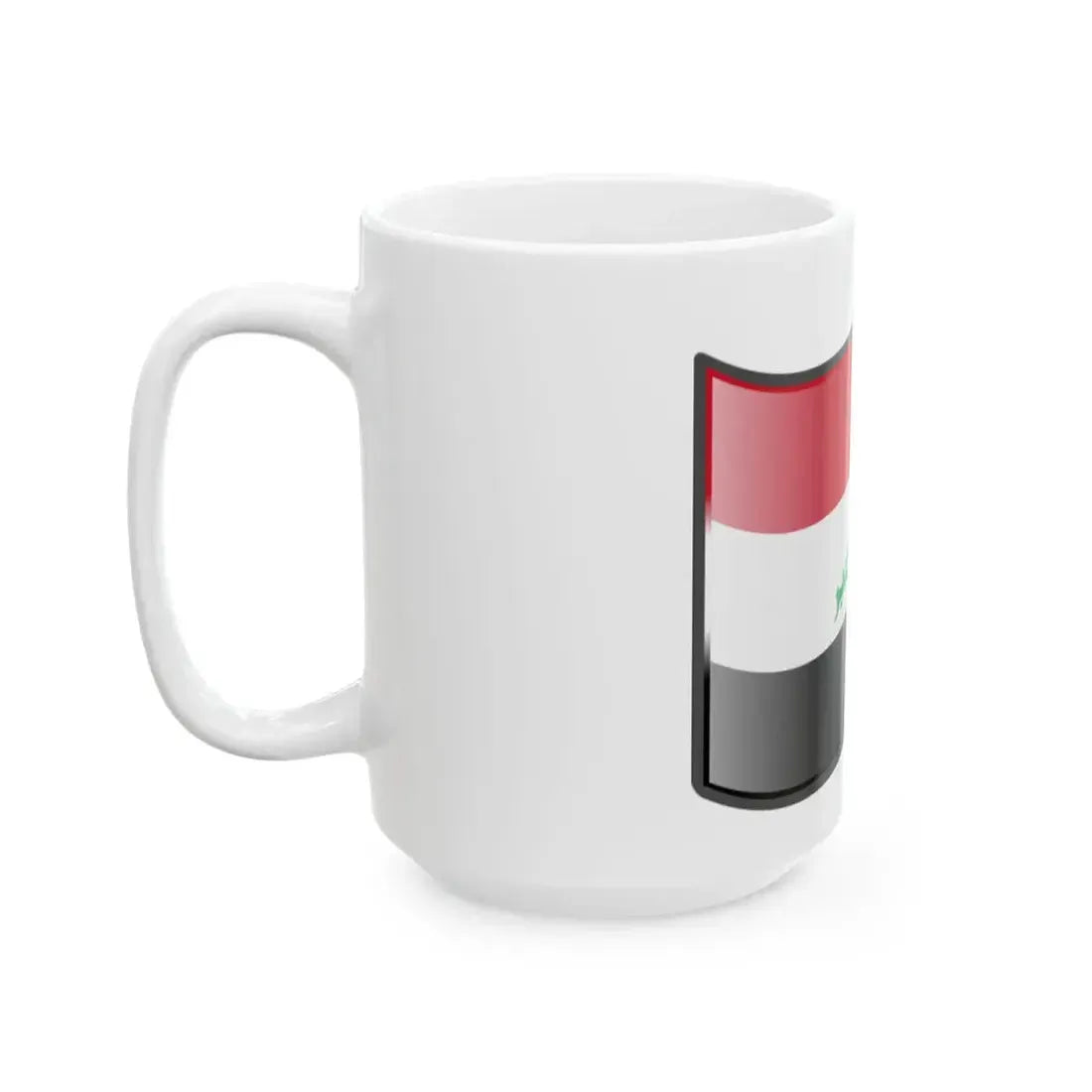 Nuvola Iraqi flag (Iraq) White Coffee Mug - Go Mug Yourself