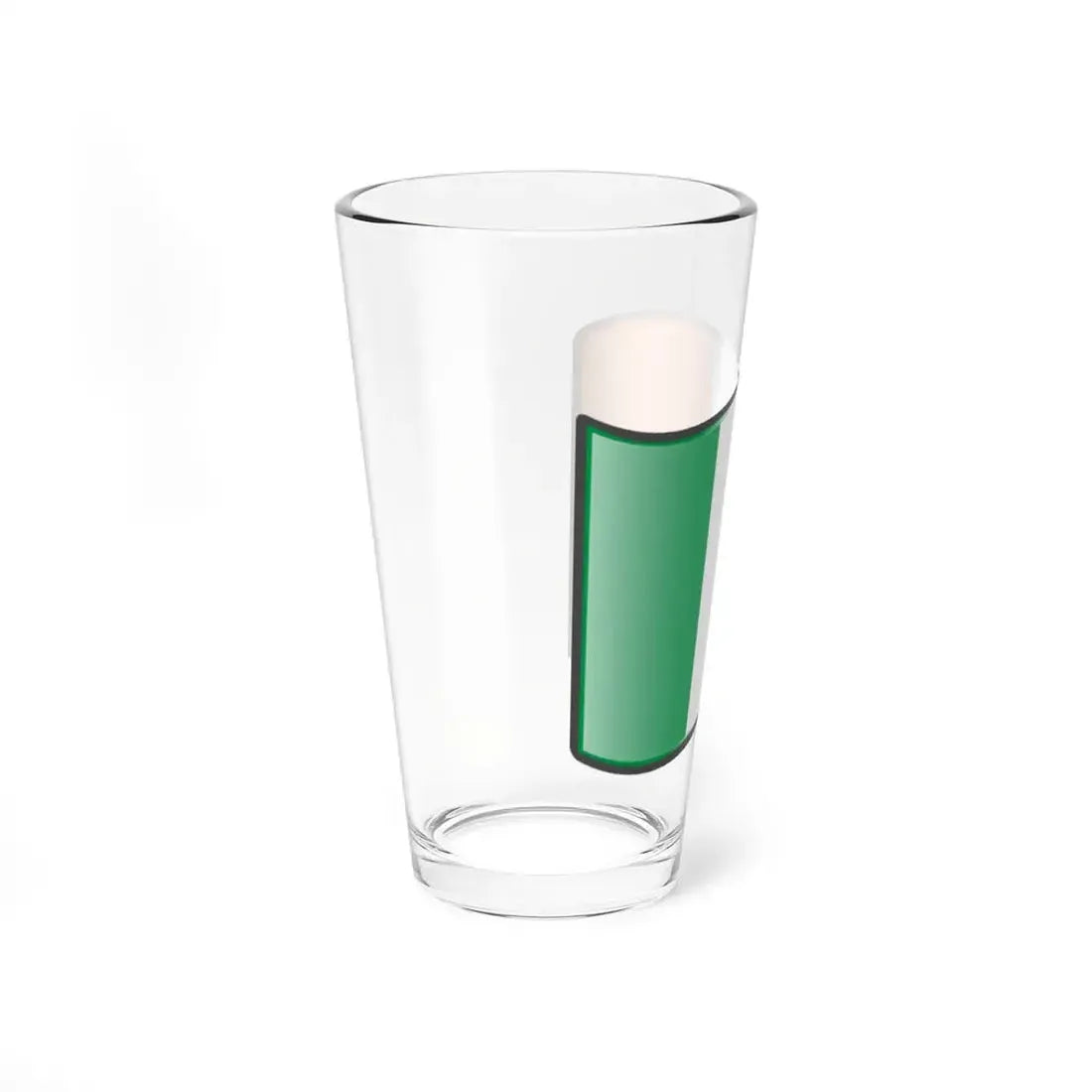 Nuvola Irish flag (Ireland) Pint Glass 16oz - Go Mug Yourself