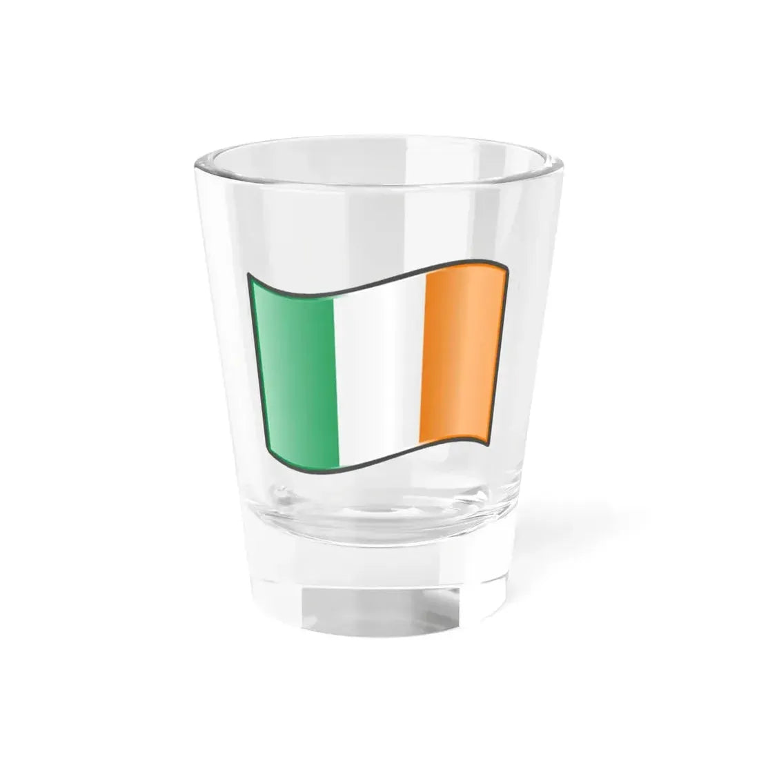 Nuvola Irish flag (Ireland) Shot Glass 1.5oz 1.5oz - Go Mug Yourself