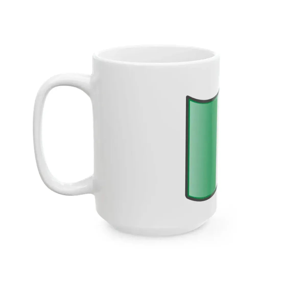 Nuvola Irish flag (Ireland) White Coffee Mug - Go Mug Yourself