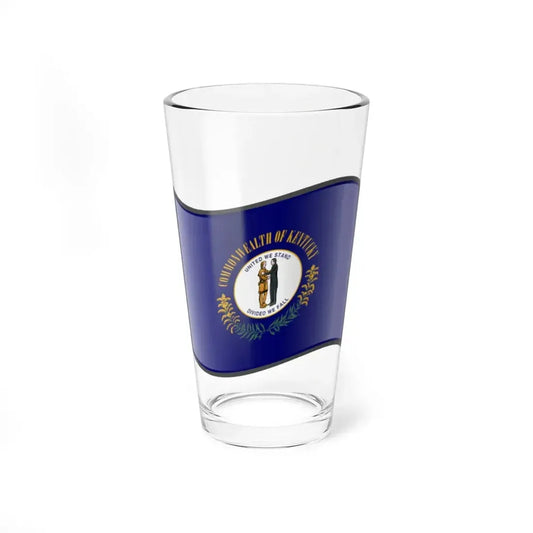 Nuvola Kentucky flag (United States) Pint Glass 16oz 16oz - Go Mug Yourself