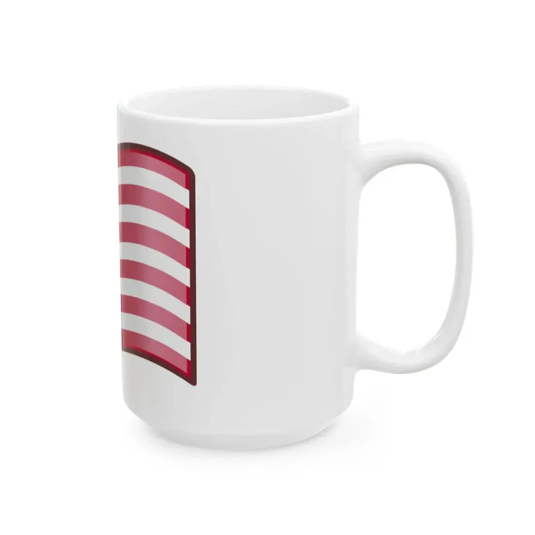 Nuvola Liberian flag (Liberia) White Coffee Mug - Go Mug Yourself