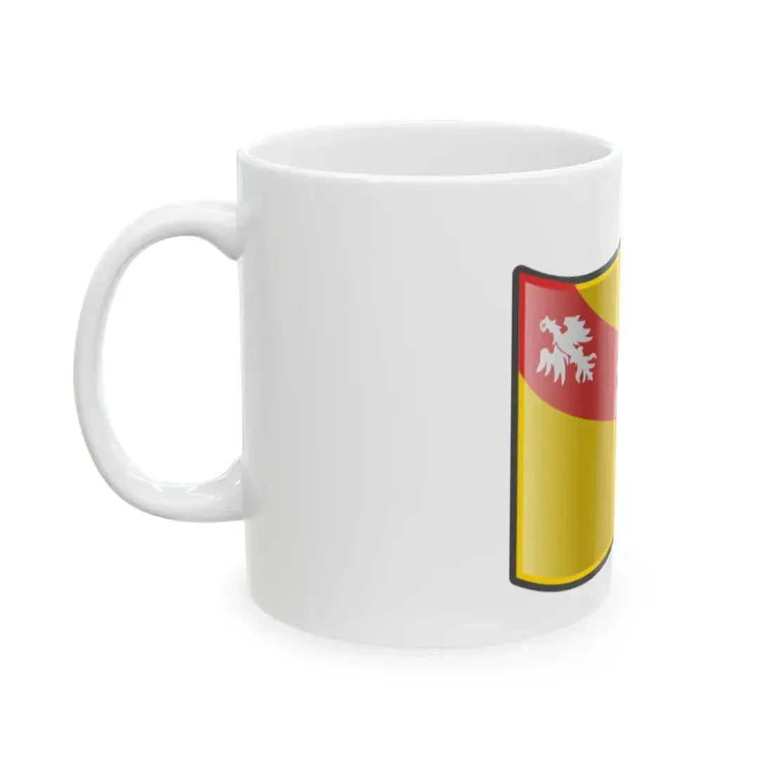 Nuvola Lorraine flag (France) White Coffee Mug - Go Mug Yourself