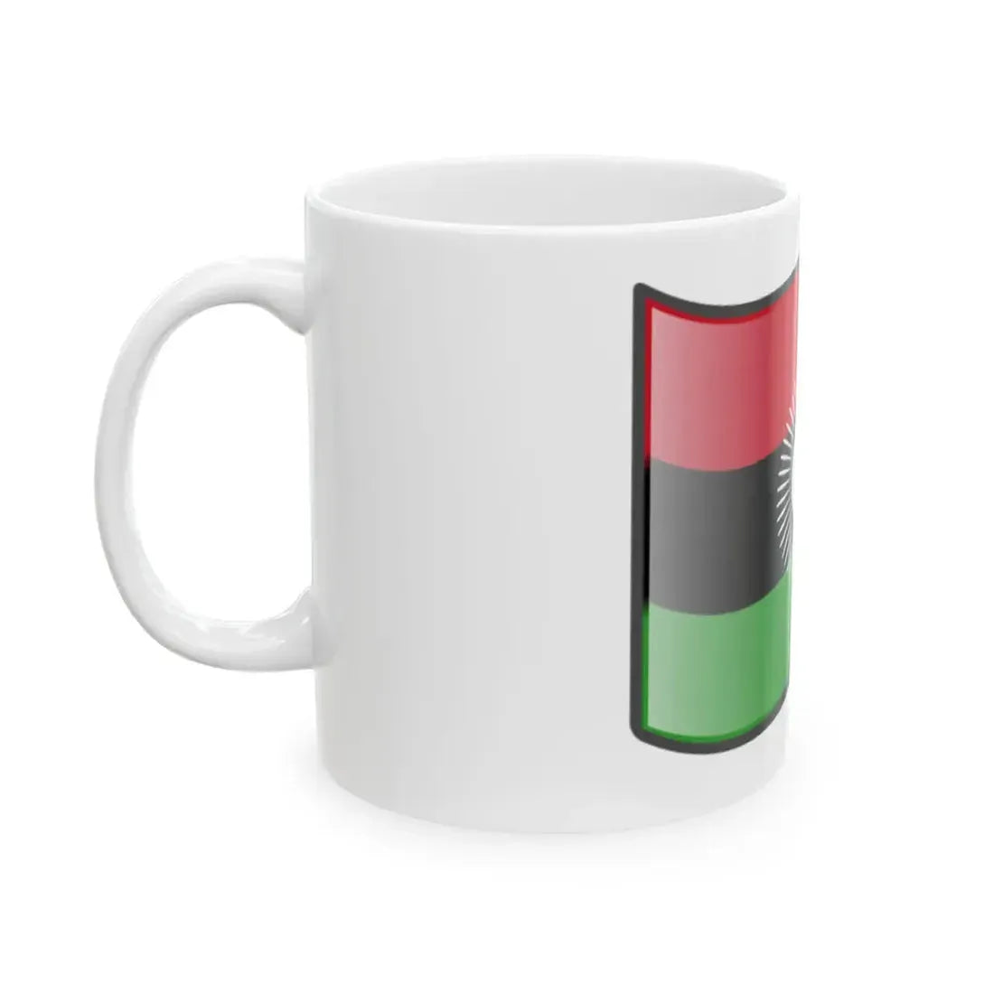 Nuvola Malawian flag 2010 (Malawi) White Coffee Mug - Go Mug Yourself