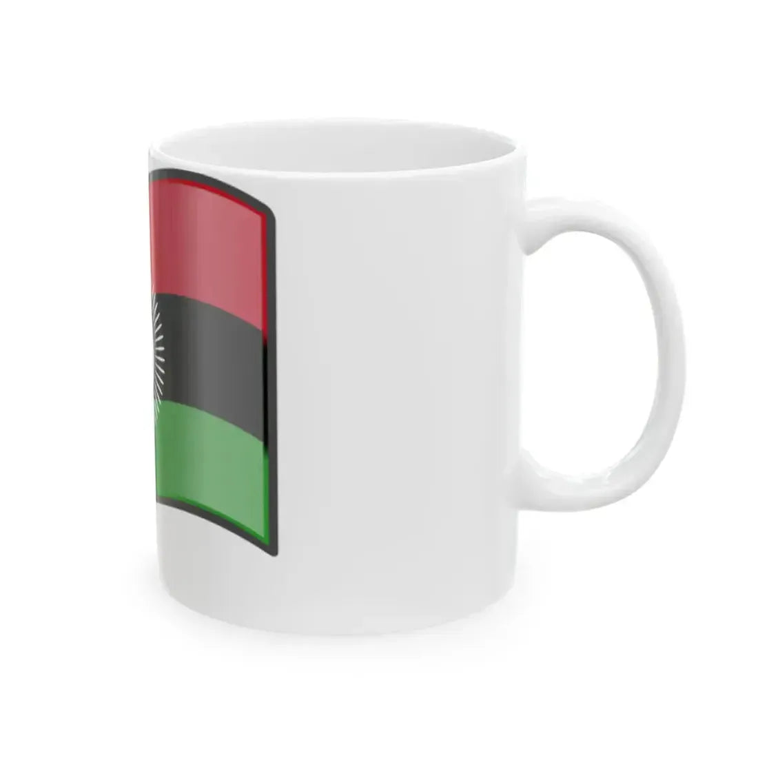 Nuvola Malawian flag 2010 (Malawi) White Coffee Mug - Go Mug Yourself